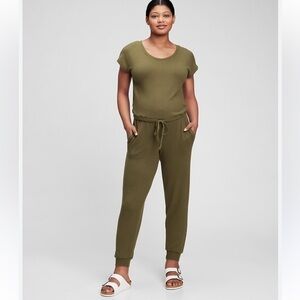 Maternity Gap Olive Green Women's Jumpsuit Softspun sz M price firm!
